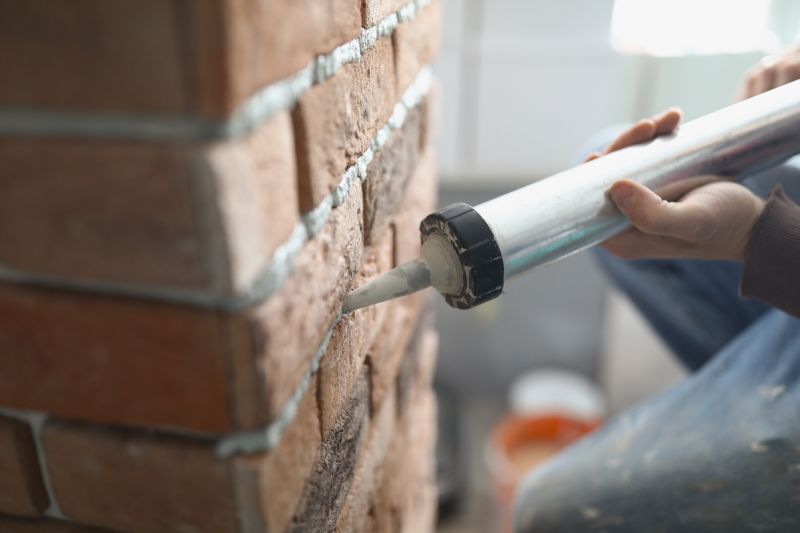Brick Caulking Application